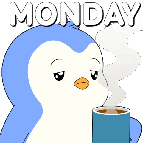 Monday Morning Penguin GIF by Pudgy Penguins