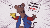 Cheese Rat GIF by R.K