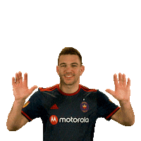 Happy Chicago Fire Sticker by Chicago Fire Football Club