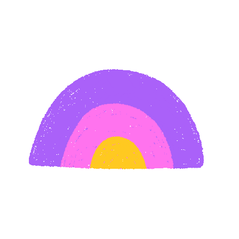gemamels giphyupload rainbow pride arcoiris Sticker