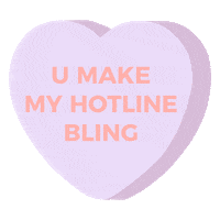 drake valentines Sticker by coffeemeetsbagel