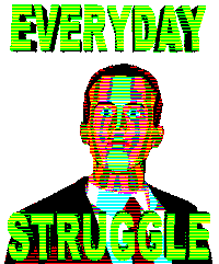 Art Struggling Sticker by badblueprints