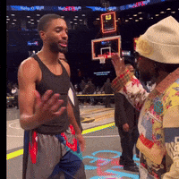 National Basketball Association Hug GIF by NBA