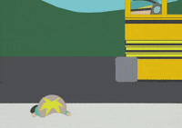 butters stotch falling GIF by South Park 