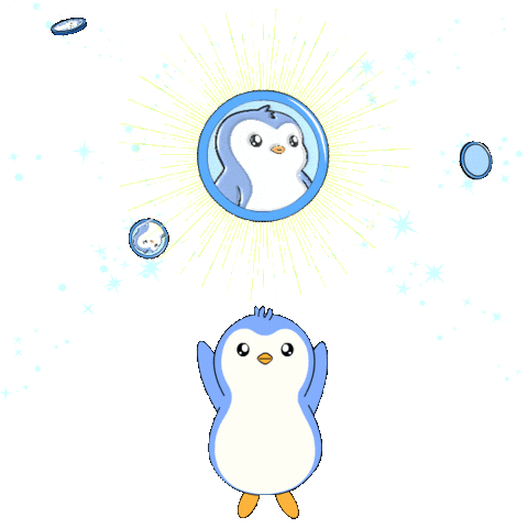Crypto Penguin Sticker by Pudgy Penguins