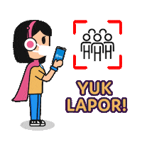 Corona Indonesia Sticker by Qlue Smart City