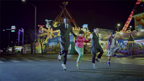 Happy Theme Park GIF