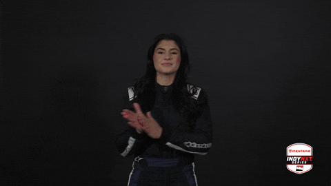 Hailie Deegan GIF by INDYCAR