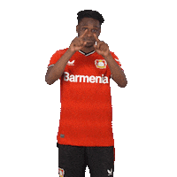 Red Card No Sticker by Bayer 04 Leverkusen