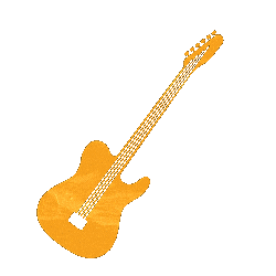 Guitar Bass Sticker by Live Nation