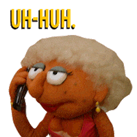 Uh-Huh What Sticker by Crank Yankers