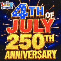United States Celebration GIF by Lucas and Friends by RV AppStudios