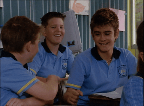 Taylor Fry Fist Bump GIF by Australian Children's Television Foundation (ACTF)