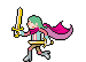 fight pixel Sticker by eBoy