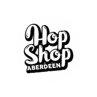 HopShopAberdeen craft beer aberdeen beer hop shop aberdeen westhill service station Sticker