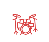 Drum Kit Drums Sticker by Sweetwater Sound