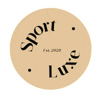 sport-luxe love sport circle sporty Sticker