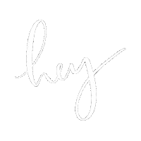 Lettering Hallo Sticker