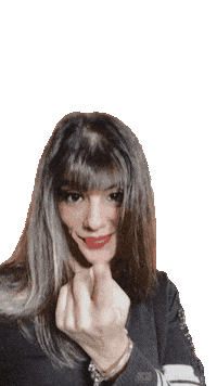 Girl Smile Sticker