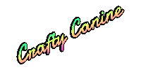 Crafty Canine Sticker by FenwayBark