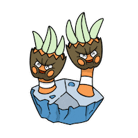 Rock Gen 6 Sticker by Pokémon