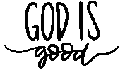 haenbe good god faith god is good Sticker