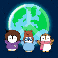 World Peace GIF by Pudgy Penguins