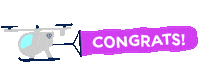 Air Taxi Congrats Sticker by Volocopter