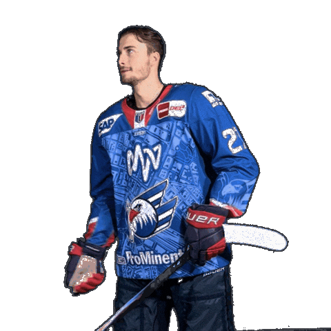 Yannick Proske Sticker by Adler Mannheim
