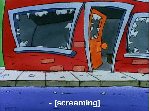 rockos modern life nicksplat GIF