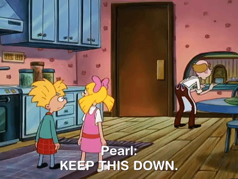 hey arnold nicksplat GIF