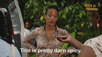 Pretty Spicy GIF by Death In Paradise