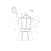annailustracion cafe coffe coffetime annailustracion Sticker