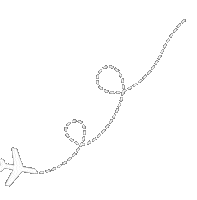 Epperly airplane getaway epperly epperlytravel Sticker