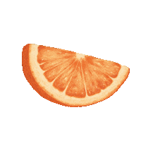 Eat Orange Slice Sticker