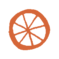 Orange Slice Cooking Sticker by Minimalist Baker