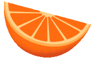 Summer Orange Sticker by Free & Easy