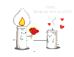 I Love You Art Sticker by Sam Omo