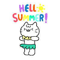 Happy Summer Solstice Sticker by Mikitti