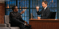 seth meyers cheers GIF by Late Night with Seth Meyers