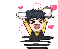 Good Afternoon Tea Sticker by Jin