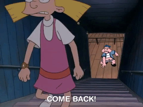 hey arnold nicksplat GIF