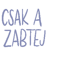Zabtej Sticker by Green Guide Budapest