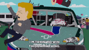 angry car GIF by South Park 