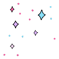 lazerunicorn sparkles earrings brooch lazer unicorn Sticker