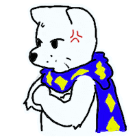 yingtaidibujar anime cartoon angry mad Sticker