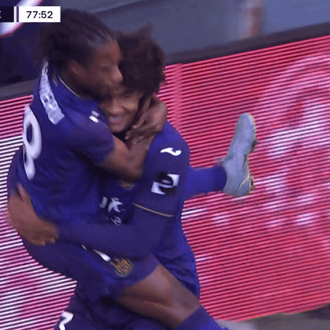 Celebration Goal GIF by RSC Anderlecht