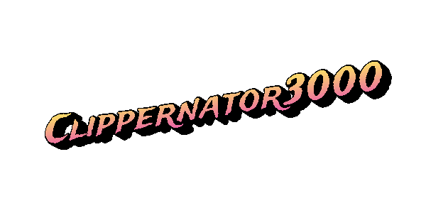 Clippernator3000 Sticker by Jacob Graff