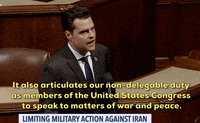 Matt Gaetz Iran GIF