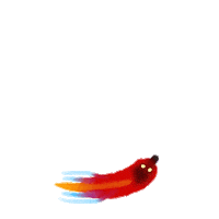 Worm Anxiety Sticker